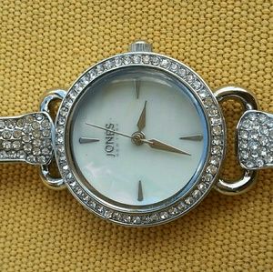 Diamond accent watch for women